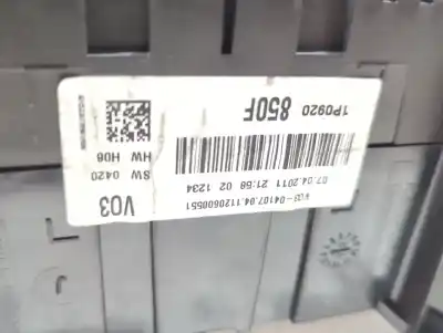 Peça sobressalente para automóvel em segunda mão quadrante por seat leon (1p1) 1.4 tsi referências oem iam a2c53279951  