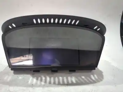 Second-hand car spare part multifunction display for bmw 5 (e60) 520 d oem iam references 65829114358