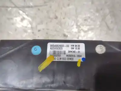 Pezzo di ricambio per auto di seconda mano modulo comfort per citroen c4 picasso 2.0 hdi riferimenti oem iam 9654662680  