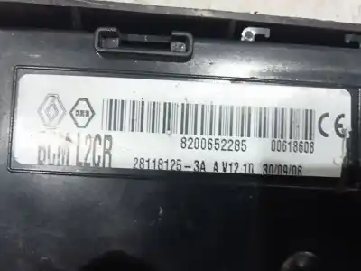 Peça sobressalente para automóvel em segunda mão módulo eletrônico por renault clio iii 1.5 dci diesel referências oem iam 8200652285  