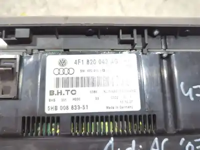 Peça sobressalente para automóvel em segunda mão comando de sofagem (chauffage / ar condicionado) por audi a6 c6 (4f2) 3.0 tdi quattro referências oem iam 4f1820043ag  