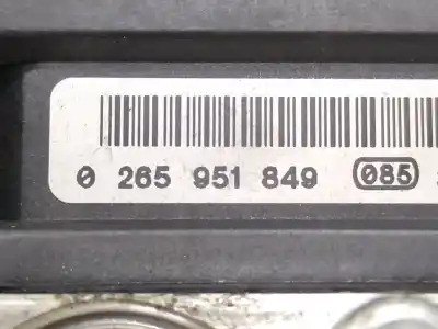 Second-hand car spare part abs for nissan qashqai / qashqai +2 i (j10, nj10, jj10e) 1.6 dci a las 4 ruedas oem iam references 0265951849 0265252020 47660bb50a  
