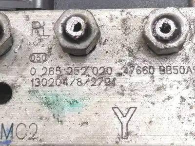 Second-hand car spare part abs for nissan qashqai / qashqai +2 i (j10, nj10, jj10e) 1.6 dci a las 4 ruedas oem iam references 0265951849 0265252020 47660bb50a  