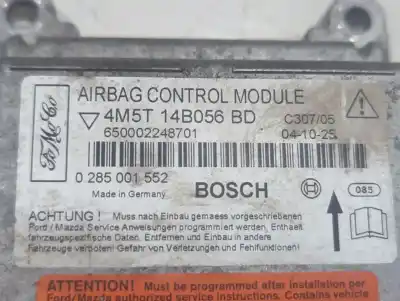İkinci el araba yedek parçası hava yastigi kontrol ünitesi için ford focus ii (da_, hcp, dp) 1.6 tdci oem iam referansları 0285001552 4m5t14b056bd  