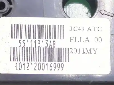 Peça sobressalente para automóvel em segunda mão comando de sofagem (chauffage / ar condicionado) por fiat freemont (345_) 2.0 jtd 4x4 referências oem iam jc49atc 55111313ab  