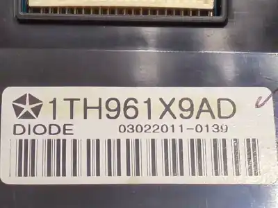 Peça sobressalente para automóvel em segunda mão comando de sofagem (chauffage / ar condicionado) por fiat freemont (345_) 2.0 jtd 4x4 referências oem iam 1th961x9ad  