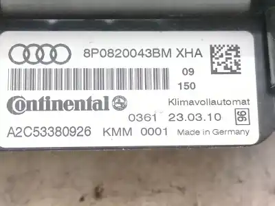 Автозапчасти б/у климат-контроль за audi a3 (8p1) 1.6 tdi ссылки oem iam 8p0820043bm a2c53380926  