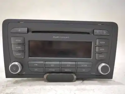 Piesă de schimb auto la mâna a doua SISTEM AUDIO / CD RADIO CASETOFON pentru AUDI A3 (8P1)  Referințe OEM IAM 8P0035186S  