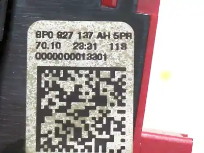 Second-hand car spare part switch for audi a3 (8p1) 1.6 tdi oem iam references 8p0927137ah  