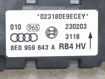 Piesă de schimb auto la mâna a doua senzor pentru audi a4 b6 (8e2) 1.9 tdi referințe oem iam 8e0959643a  