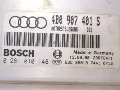 Second-hand car spare part injection pump control unit for audi a6 c5 (4b2) 2.5 tdi oem iam references 4b0907401s 0281010148  