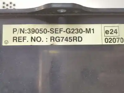 Автозапчасти б/у климат-контроль за honda accord vii (cl, cn) 2.2 i-ctdi (cn1) ссылки oem iam 39050sefg230m1  