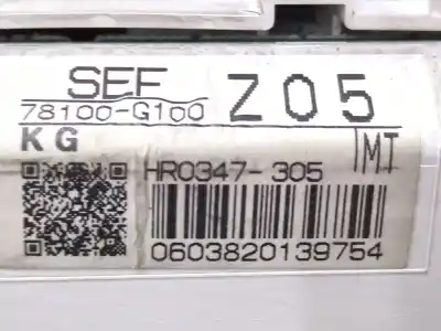 Second-hand car spare part dashboard for honda accord vii (cl, cn) 2.2 i-ctdi (cn1) oem iam references hr0347305 he0300  