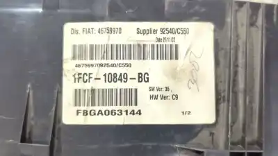 Second-hand car spare part dashboard for fiat stilo (192_) 1.9 jtd (192_xe1a) oem iam references 1fcf10849bg  