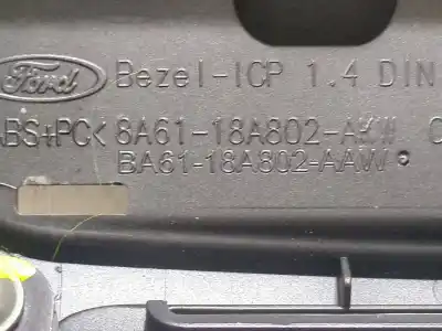 Pezzo di ricambio per auto di seconda mano console centrale per ford fiesta vi (cb1, ccn) 1.5 tdci riferimenti oem iam 1700687301 8a6118a802akw  