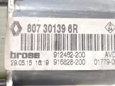 Second-hand car spare part right front window motor for renault megane iii fastback (bz0/1_, b3_) 1.5 dci (bz09, bz0d, bz1w, bz29, bz14) oem iam references 807301396r   Second-hand car spare part right front window motor for renault megane iii fastback (bz0/1_, b3_) 1.5 dci (bz09, bz0d, bz1w, bz29, bz14) oem iam references 807301396r