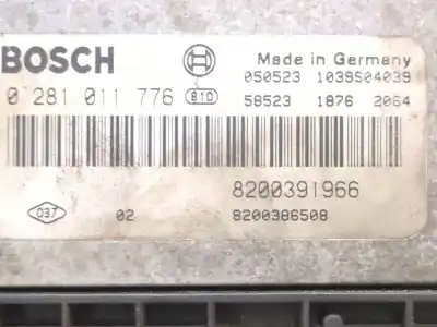 Автозапчасти б/у блок управления тнвд за renault scénic ii (jm0/1_) 1.9 dci (jm0g, jm12, jm1g, jm2c) ссылки oem iam 0281011776 8200391966  