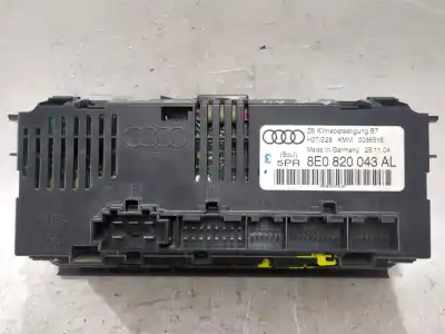 Pezzo di ricambio per auto di seconda mano controllo climatico per audi a4 b7 (8ec) 2.0 tdi 16v riferimenti oem iam 8e0820043al  