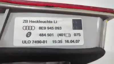 Автозапчастина б/у лівий задній ліхар в дверях для audi a4 b8 (8k2) 2.0 tdi посилання на oem iam 8e9945093  