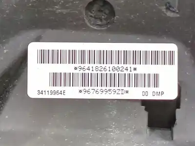 Second-hand car spare part steering wheel for citroen c-elysee (dd_) 1.5 bluehdi 100 oem iam references 9641826100241  