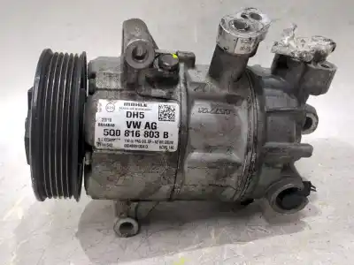 Peça sobressalente para automóvel em segunda mão COMPRESSOR DE AR CONDICIONADO A/A A/C por SEAT LEON (5F1) (09.2012->) 2.0 FR [2.0 Ltr. - 135 kW TDI] Referências OEM IAM A413311 5Q0816803B  