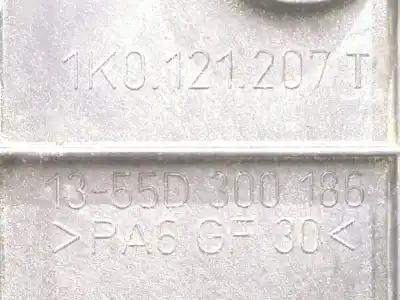 Автозапчастина б/у електро вентилятор для skoda octavia ii (1z3) 1.9 tdi посилання на oem iam 1355d300186 1k0121207t  