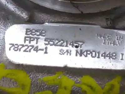 Peça sobressalente para automóvel em segunda mão turbocompresor por fiat freemont (345_) 2.0 jtd 4x4 referências oem iam 7872741 fpt55221457  