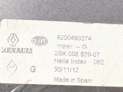 Pezzo di ricambio per auto di seconda mano lampada posteriore sinistra per renault scénic ii (jm0/1_) 1.9 dci (jm0g, jm12, jm1g, jm2c) riferimenti oem iam 8200493374  