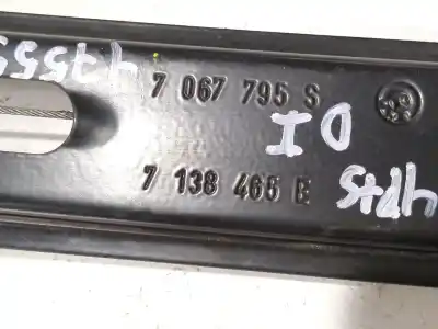 Second-hand car spare part driver left window regulator for bmw 1 (e81) 118 d oem iam references 7138456e 7067795s  
