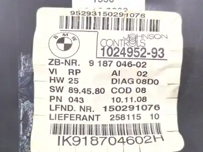 Peça sobressalente para automóvel em segunda mão quadrante por bmw 1 (e81) 118 d referências oem iam 102495293 918704602  