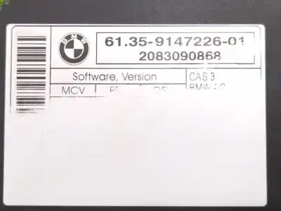 Second-hand car spare part electronic module for bmw 1 (e81) 118 d oem iam references 6135914722601  