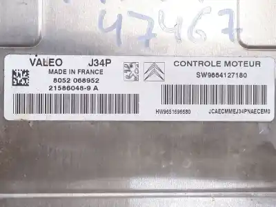 Second-hand car spare part injection pump control unit for citroen c3 i (fc_, fn_) 1.4 i oem iam references sw9664127180 8052068952  