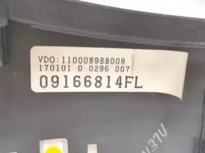 Second-hand car spare part dashboard for opel corsa d (s07) 1.4 (l08 l68) oem iam references 09166814fl 110008988009  