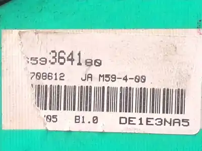 Peça sobressalente para automóvel em segunda mão quadrante por citroen berlingo multispace (b9) 1.6 referências oem iam 9659364180  
