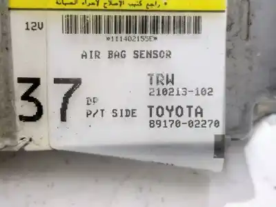Second-hand car spare part airbag control unit for toyota corolla (_e12_) 2.0 d-4d (cde120_) oem iam references 8917002270  