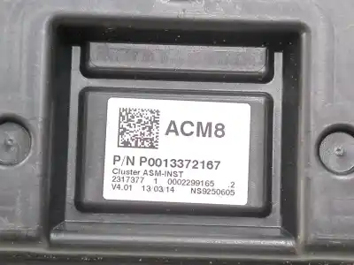 Peça sobressalente para automóvel em segunda mão quadrante por opel corsa d (s07) 1.2 (l08 l68) referências oem iam p0013372167 1303304b  