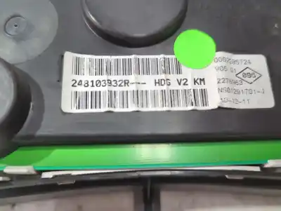 Pezzo di ricambio per auto di seconda mano pannello degli strumenti per dacia lodgy (js_) 1.5 dci riferimenti oem iam 248103932r. 0002285724  