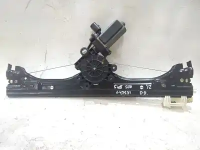 Peça sobressalente para automóvel em segunda mão elevador de vidros dianteiro direito por fiat 500 c (312_) 0.9 (312ag1a) referências oem iam 5360000f 518893620