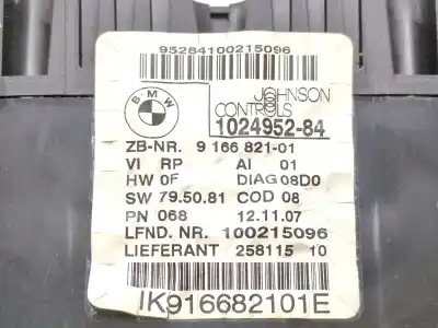 Second-hand car spare part dashboard for bmw 1 (e81) 118 d oem iam references 916682101  