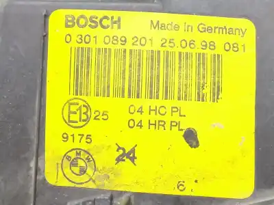 Second-hand car spare part left headlight for bmw 3 (e46) 320 i oem iam references 0301089201  