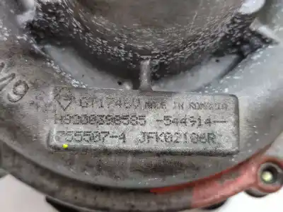 Peça sobressalente para automóvel em segunda mão turbocompresor por renault scénic ii (jm0/1_) 1.9 dci (jm0g, jm12, jm1g, jm2c) referências oem iam 7555074 h8200398585  