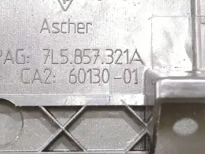 Автозапчасти б/у пепельница за porsche cayenne (typ 9pa) 3.2 v6 cat ссылки oem iam 7l5857321a  