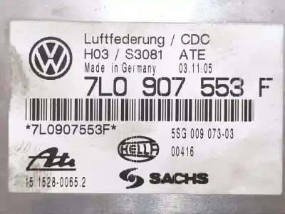 Pezzo di ricambio per auto di seconda mano centralina sospensione per porsche cayenne (typ 9pa) 3.2 v6 cat riferimenti oem iam 7l0907553f  