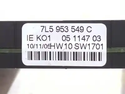 Автозапчасти б/у электронный модуль за porsche cayenne (typ 9pa) 3.2 v6 cat ссылки oem iam 7l5953549c  