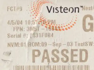 Pezzo di ricambio per auto di seconda mano pannello degli strumenti per ford focus c-max (cap) 2.0 tdci cat riferimenti oem iam 0131f0b4 3m5t10849gj  