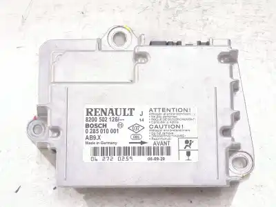 Pezzo di ricambio per auto di seconda mano Centralina Airbag per RENAULT MODUS / GRAND MODUS (F/JP0_) 1.5 dCi (FP0F JP0F) Riferimenti OEM IAM 8200502126 0285010001  