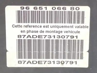 Peça sobressalente para automóvel em segunda mão abs por citroen c4 picasso i monospace (ud_) 1.6 hdi referências oem iam 9665106680 0265950962 0265230289  