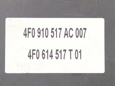 Pezzo di ricambio per auto di seconda mano abs per audi a6 c6 (4f2) 2.7 tdi riferimenti oem iam 4f0910517ac 4f0614517t01 0265235100 0265950556  