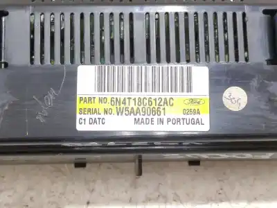 Peça sobressalente para automóvel em segunda mão comando de sofagem (chauffage / ar condicionado) por ford focus ii (da_, hcp, dp) 1.8 tdci referências oem iam 6n4t18c612ac  
