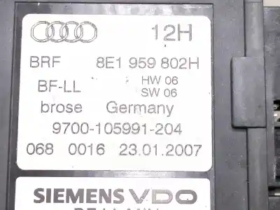 Автозапчасти б/у мотор стекла переднего правого за audi a4 b7 (8ec) 2.0 tdi 16v ссылки oem iam 8e1959802h  